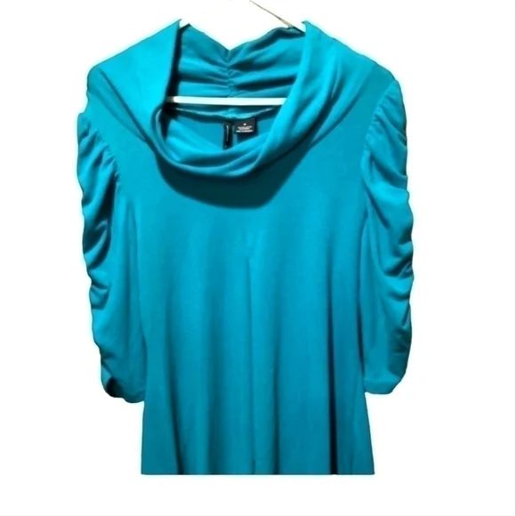 New directions size medium ruffle sleeve shirt - Picture 1 of 14